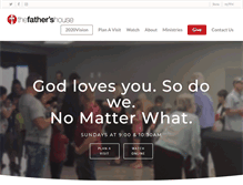 Tablet Screenshot of fathershouse.net